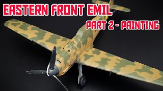 Eduard 1/48 Bf109E-Painting Desert Camouflage