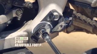 2015 Kawasaki KX250F: Adjustability