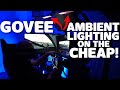 Sim Racing AMBIENT LIGHTING with Govee at a FRACTION OF THE COST of Philips Hue!