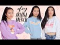 DIY Ariana Grande Merch + Singing 7 Rings (Cover) | JENerationDIY