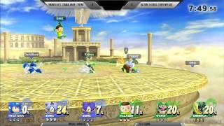 Final Smash Attack - SSB4 3v3 - Dire/Kubuu/Jason vs Darkblues/Camalange/Trent