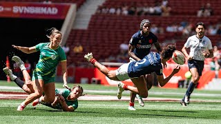 France 7 féminin : Les essais de Madrid