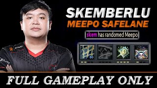 First Pick Random, Skemberlu Meepo Safelane - Full Gameplay Meepo #186