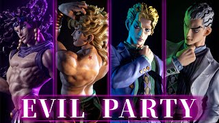 【一番くじ】半分欠席！ラスボス達がちょっと集合！「EVIL PARTY」のフィギュアと最近ゲットしたジョジョグッズ紹介！