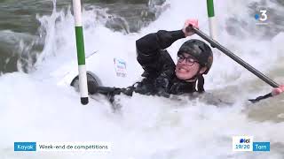 Des rouleaux à affronter pour la finale de la coupe de France de canoë kayak