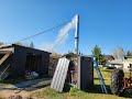 FARMSTEADING. All about the wood boiler. Hauling wood. Skunk control. Cows. Chickens, ducks, Turkeys