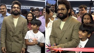 ICON STAR Allu Arjun Launch AAA Cinemas @ Ammerpet | Allu Arjun @ AAA Cinemas | Manastars