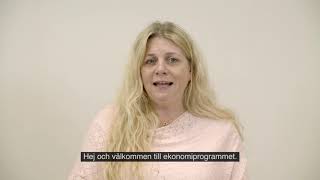 Ekonomiprogrammet, djupgående programpresentation