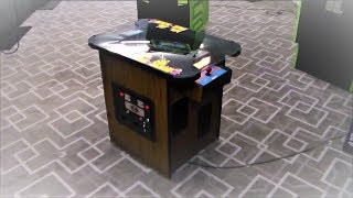 Classic 1981 Ms. Pac-Man Cocktail Table Arcade Game !