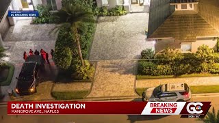 Investigation underway after woman was found dead inside her North Naples home along Mangrove Ave