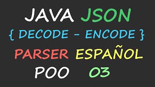 🔴 JSON JAVA 3: ENCODE Array of Objects to JSON