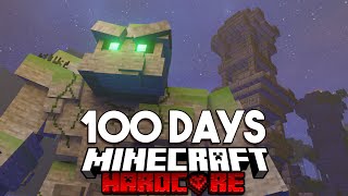 100 Days on FORBIDDEN ISLAND in Minecraft Hardcore