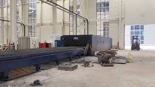 Londio Laser 30KW laser cutting machine air and oxygen cutting 15ton Mild Steel a day