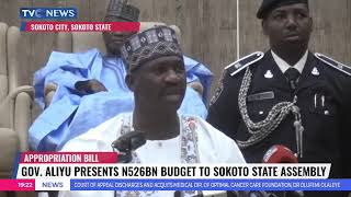 Gov. Aliyu Presents N526BN Budget To Sokoto State Assembly