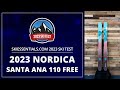 2023 Nordica Santa Ana 110 Free - SkiEssentials.com Ski Test