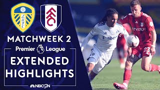 Leeds United v. Fulham | PREMIER LEAGUE HIGHLIGHTS | 9/19/2020 | NBC Sports