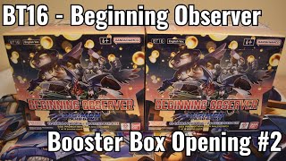 Digimon Card Game BT16 - Beginning Observer Booster Box Opening #2