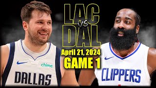 Los Angeles Clippers vs Dallas Mavericks  Game 1 Highlights - April 21 | 2024 NB