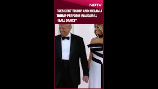 US: President Trump, Wife Melania Perform Inaugural ‘Ball Dance’ At Commander-in-Chief Ball