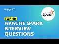 Apache Spark Interview Questions And Answers | Apache Spark Interview Questions 2020 | Simplilearn