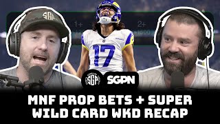 Crush These EPIC Monday Night Football Prop Bets + a SUPER Wild Card Weekend Recap