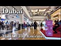 Dubai 4K 🇦🇪 | Mall Of The Emirates , Carrefour Hypermarket Walking Tour 
