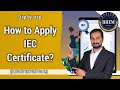 How to Apply for IEC Certificate Step by Step (Export import Code) By Sagar Agravat