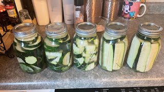 Fermenting of a Different Type. Lacto Fermenting Zucchini.