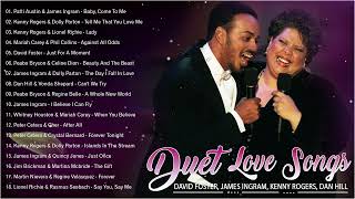Love Songs 80s 90s 🌹 James Ingram, Dan Hill, David Foster, Kenny Rogers 🌹 Duet Songs Male And Female