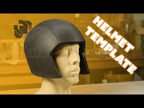 Basic EVA Foam Costume Helmet Template Tutorial Basic EVA Foam Costume Helmet Template Tutorial