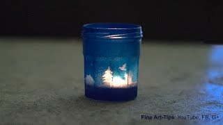 How to Make an Original Lantern - Xmas Special  - DIY - Candle Light