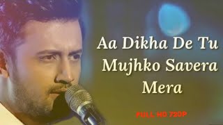 Mushafir by Atif Aslam Full HD video I Kaise jiunga kaise tere bina Song I Atif ashlam