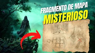 SOLUÇAO FRAGMENTO DE MAPA MISTERIOSO HOGWARTS LEGACY - Tesouro da Tumba Amaldiçoada