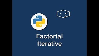 factorial iterative in python 😀
