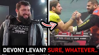 VITALY EXPLAINS HIS 'EXACT' PLANS FOR THIS YEAR'S LEVAN MATCH