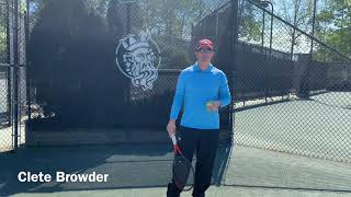 Tennis Tips with Clete | Racquet and Ball Control