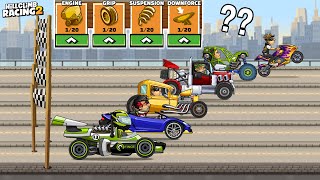 Hill Climb Racing 2 - What is the Fastest UNUPGRADED VEHICLE ?? (DRAG RACING #4) GamePlay