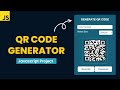 How to build QR Code Generator in JavaScript