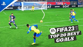 FIFA 23 - TOP 20 BEST GOALS #4 | PS5 [4K60] HDR