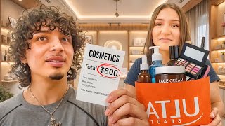 TAKING MY SISTER ON A $800 MAKE UP SHOPPING SPREE