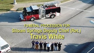 Chief Travis White Funeral Procession