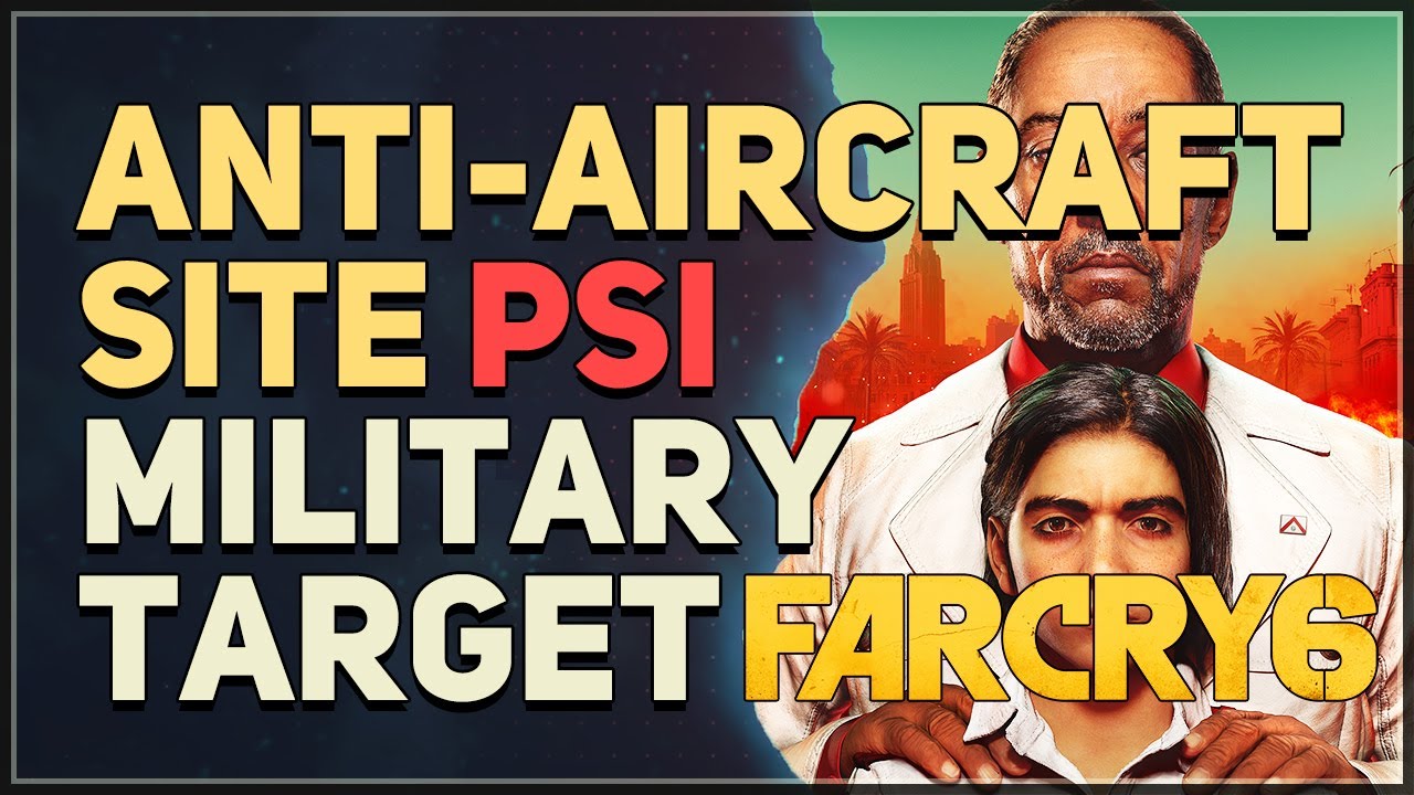 Anti-Aircraft Site PSI Far Cry 6 - YouTube