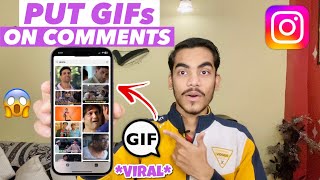 How To Send GIF In Instagram Comment | How To Put Gif In Instagram Comments | Instagram GIFs