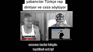 yabancılar türkçe rap dinliyor ve ceza söylüyor sonuna kadar izleyin tepkileri çok iyi #ceza#keşfet