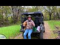 easy clover food plot using prescribed fire and hand tools