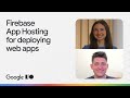 Deploy Angular and Next.js with Firebase App Hosting