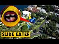 DRONE CATCHES SLIDE EATER THE EXTRA SLIDE IN REAL LIFE *IT ATE SOMEONE* | THE CARNIVOROUS SLIDE