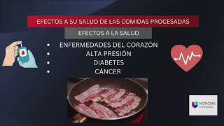 Alimentos procesados acortan tu vida cerca de 15%, según estudio