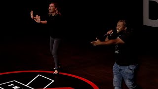 Hip-Hop Sign Language Collaboration | K. Carter & Michelle Lee | TEDxDayton
