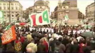 Italy's political battle in the media - 11 April 08